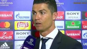 Cristiano Ronaldo al final del partido habló y respondió a quienes han dudado de él.