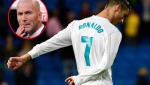 Zinedine Zidane no piensa en una salida de Cristiano del Real Madrid.