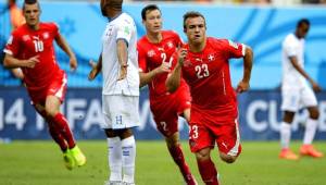 Xherdan Shaqiri fue una pesadilla para Honduras en el Mundial de Brasil 2014.