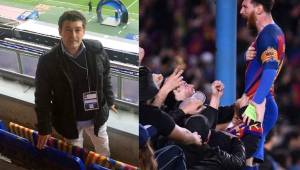 El periodista español, Alfredo Martínez, se volvió loco literalmente con el gol del Barcelona que les dio la clasificación a cuartos de la Champions League.