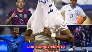 Cuatro futbolistas de México y tres de Honduras se mantienen en sus selecciones desde el recordado y sorpresivo Aztecazo del 2013.