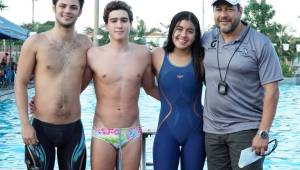 Ellos serán los representantes hondureños en natación en China.