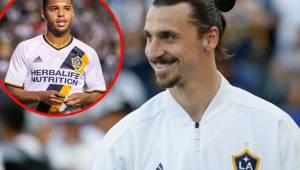 Ibrahimovic elogió al mexicano Giovani Dos Santos, con el que comparte en Los Angeles Galaxy.
