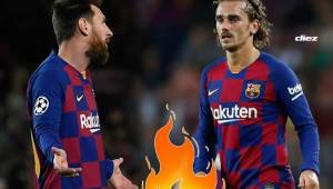 Messi y Griezmann no se entienden cuando los dos están sobre el terreno de juego y afecta el sistema del Barcelona.