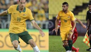 Los jugadores de la selección de Australia Ryan McGowan y Aziz Behich hablaron con la Federación en Australia y se refirieron a lo que esperan del partido contra Honduras.