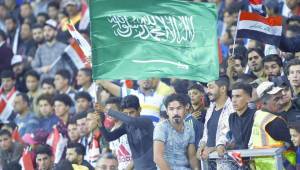 La Selección de Arabia Saudita disputó juego amistoso ante Irak.