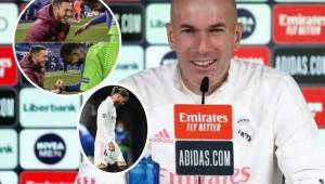 Zidane fue claro al hablar del tema de Hazard y su polémica ante el Chelsea en Champions.
