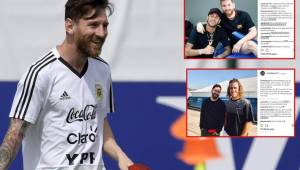 Luis Suárez fue de los primeros en felicitar a Leonel Messi en su cumpleaños.