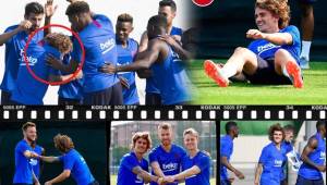 El Barcelona completó este lunes su primer entrenamiento de la pretemporada y Griezmann acaparó todos los fotos. El francés se mostró cómodo y ya se convirtió en uno de los queridos por sus compañeros.