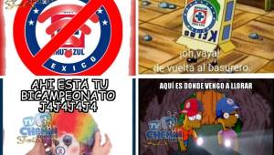 Cruz Azul fue goleado por el Monterrey 4-1 y quedó fuera de combate rumbo al título de la Liga MX. Estos son los memes contra la Máquina, no perdonan a nadie.