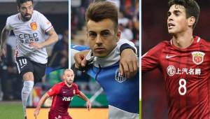 Estos son los jugadores que decidieron dejar el fútbol élite por el dinero. Algunos de ellos se mantienen como figuras de la Superliga China. Aquí las principales.