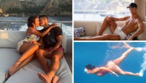 Cristiano Ronaldo sigue disfrutando sus días libres antes de volver a la actividad futbolística. Todo indica que se quedará en la Juventus. Vean las fotos de Georgina dentro del mar.