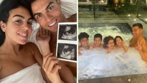 Cristiano Ronaldo tendrá seis hijos a partir de la próxima primavera. Tres de ellos son con su novia actual, Georgina Rodríguez.