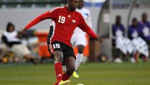 Daneil Cyrus es un defensor de 26 años que ha disputado 39 partidos con la selección de Trinidad y Tobago. Foto AFP