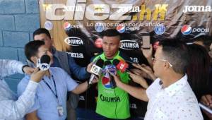 Frelys López apareció en el entrenamiento de Motagua, que hoy arrancó con la pretemporada.