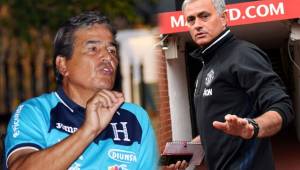 El entrenador de Honduras, Jorge Luis Pinto, se siente orgulloso que varios medios de la región le llamen el Mourinho de Centroamérica. Foto Roberto Claros