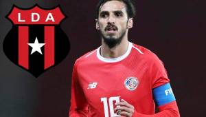 Bryan Ruiz es nuevo fichaje de la Liga Deportiva Alajuelense de Costa Rica.