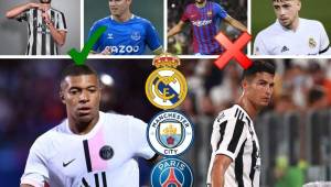 Arde el mercado de fichajes en Europa con Cristiano Ronaldo y Mbappé como los grandes protagonistas en las últimas horas.