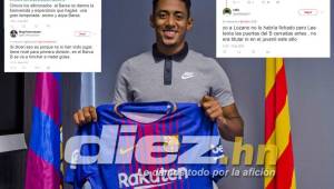 Mensajes positivos y negativos se emitieron en redes sociales tras el fichaje de Anthony Lozano por el Barcelona B.