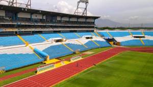 El estadio Olímpico de San Pedro Sula también tuvo reparaciones en su iluminación.