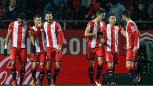 Christian Stuani marcó un doblete sensacional ante el Athletic Bilbao. FOTO: Cortesía La Liga.