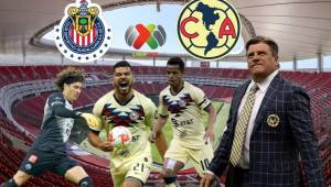 El cuadro americanista visita este miércoles el estadio Akron para medirse a las Chivas en una nueva edición del Clásico mexicano y en el partido de ida de la Liguilla del Torneo Guardianes 2020. Pese a que las Águilas tendrán algunas bajas, el 'Piojo' Herrera prepara un equipazo titular para este encuentro.