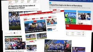 La crítica de la prensa internacional no se hizo esperar tras la derrota del Barcelona ante el Deportivo la Coruña-