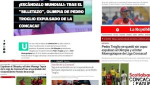 Olimpia fue descalificado de la Liga de Concacaf, noticia que ha generado un gran impacto en los medios internacionales.