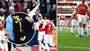 La figura del Arsenal, Aubameyang, fue víctima de racismo en Inglaterra.