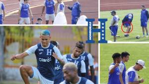Estas son las imágenes que dejó el cuarto entrenamiento de la selección de Honduras de cara a el Final Four de la Liga de Naciones, el amistoso ante México y posterior a eso, la Copa Oro 2021.
