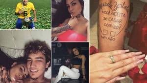 El futbolista brasileño Victor Bobsin agitó las redes sociales con la forma en que le pidió matrimonio a su novia, pero la respuesta de la mujer sorprendió aún más.