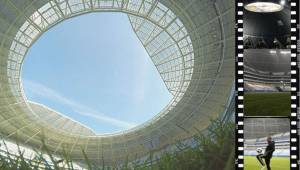 El nuevo estadio de Samara para Rusia 2018 se construyó en el distrito de Radiotsentr, y estará rodeado por una urbanización residencial e infraestructuras de alta calidad. Acogerá el partido entre Brasil y México en octavos de final el lunes.