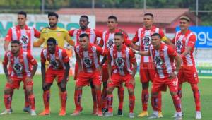 Plantilla del Vida en uno de sus encuentros durante el Torneo Clausura 2021.