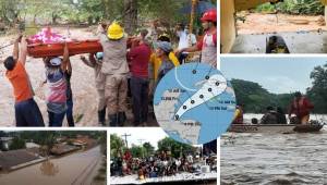 Destruccción de puentes, carreteras, viviendas y vidas humanas ha dejado el paso de la tormenta tropical Eta por el territorio hondureño.