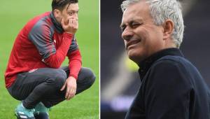 Ozil y Mourinho no comparten una buena relación desde que ambos estuvieron en el Real Madrid.