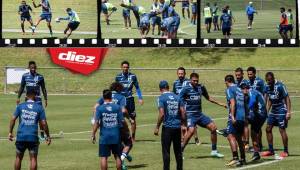 La Selección de Honduras realizó su último entrenamiento de cara a la vuelta del repechaje ante Australia este miércoles en el ANZ Stadium y estas imágenes curiosas dejó. Fotos Eric Berry