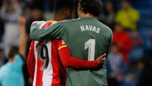 El hondureño Antony 'Choco' Lozano dedicó un mensaje al gesto de Keylor Navas el domingo en el Bernabéu tras el Real Madrid-Girona.