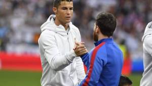 Cristiano Ronaldo habló de la lucha que mantiene año con año con Messi, Neymar y otros cracks. Foto AFP