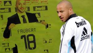 Julien Faubert se dio a conocer como futbolista cuando el Real Madrid lo fichó.