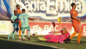 ¡Inesperado autor! “Zapatilla” Mejía anota el primer gol del Clausura 2023 en el UPN - Motagua