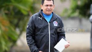 Nahún Espinoza luce optimista de cara al repechaje ante Platense. Ya podrá contar con toda su plantilla. Foto Juan Salgado