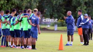 Motagua inició ayer su pretemporada, este sábado jugará ante Platense en Puerto Cortés. Foto: David Romero.