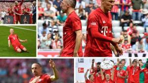 El Bayern Munich consiguió su séptimo título consecutivo de Bundesliga y despidió a Robben, Ribery y Rafinha. Los bávaros le lucieron para retomar el trono de Alemania.
