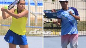 La disciplina de tenis ya coronó a sus campeones en los Juegos de la Juventud. FOTOS: Ronal Aceituno.