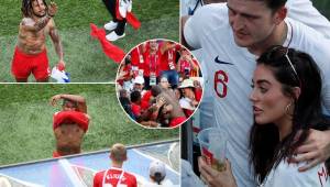 La selección de Panamá cayó 6-1 ante Inglaterra y al final del encuentro los seleccionados regalaron sus camisas a la afición.
