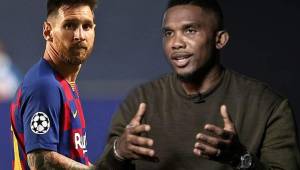 Messi estaría viviendo su última etapa como jugador del Barcelona y Eto'o tiene claro quién debe ser su heredero.