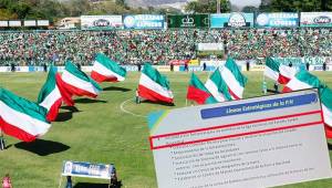 El estadio Yankel Rosenthal es la casa del Marathón donde se han jugado finales pero no han habido muertos como sí en otras canchas. Fotos archivo