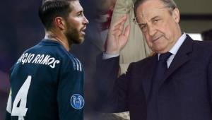 Ramos y Florentino Pérez se reuniron para conocer la situación del capitán.