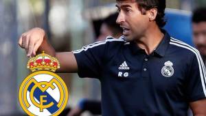 Raúl González tiene 42 años de edad y está trabajando con el Real Madrid Castilla.