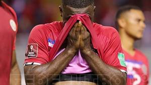 El delantero tico Joel Campbell será baja para el partido contra Honduras por sufrir un esguince de tobillo que lo tendría hasta dos meses de baja. Foto cortesía